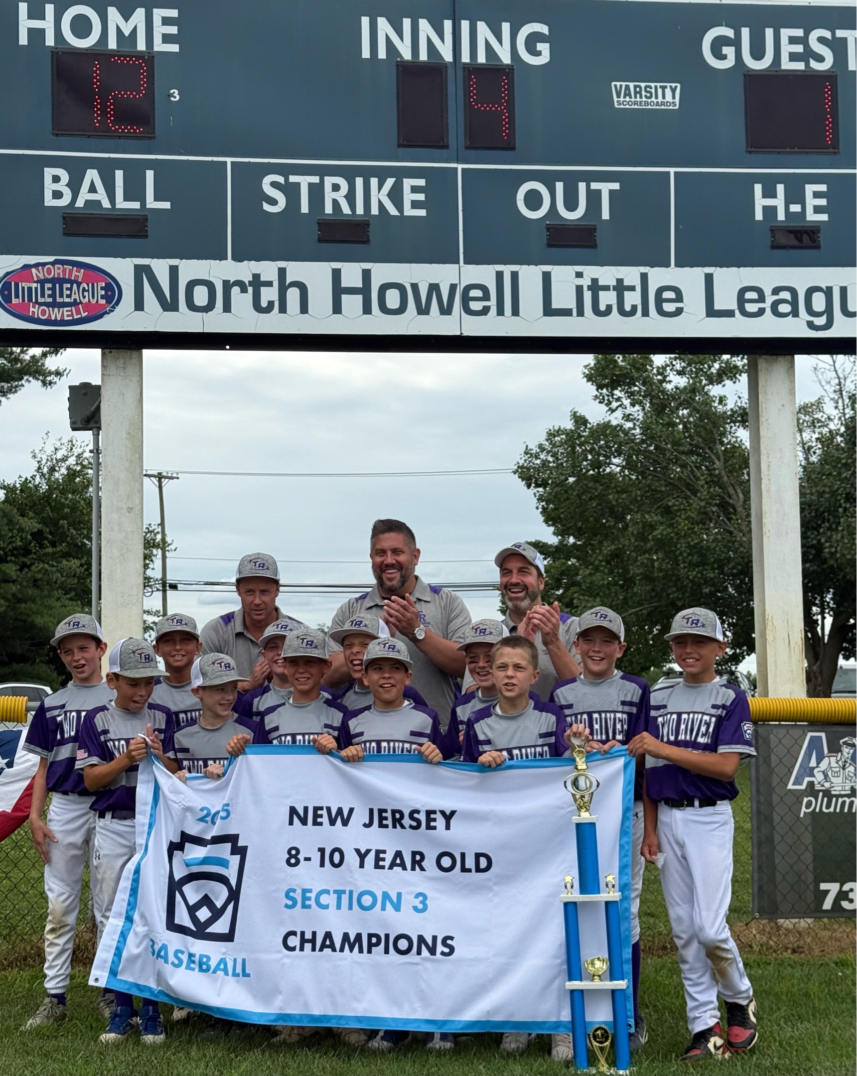 TRLL 10U East 2025 NJ Little League Section 3 Champs